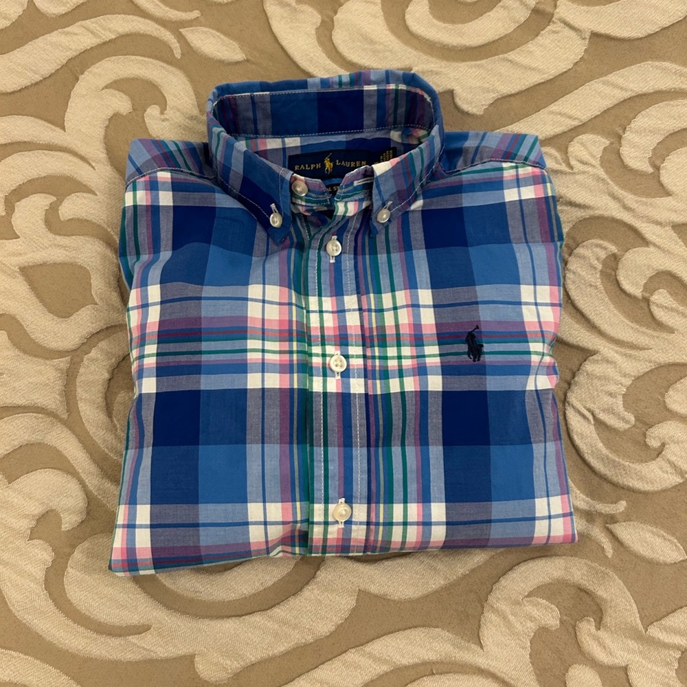 Ralph Lauren boys button down shirt size 6
